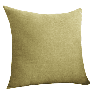 Coussin pour Canapé Lin Coton 50x50cm Vert