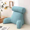 Coussin de Lecture 75x40cm Bleu Ciel