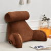 Coussin de Lecture 75x40cm Marron