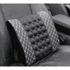 Coussin Massant Chauffant Lombaires Voiture Noir Gris 1