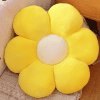 Coussin Fleur 30cm Jaune 1