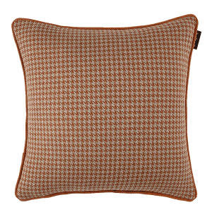 Housse de Coussin 70x70cm Terracotta Blanc