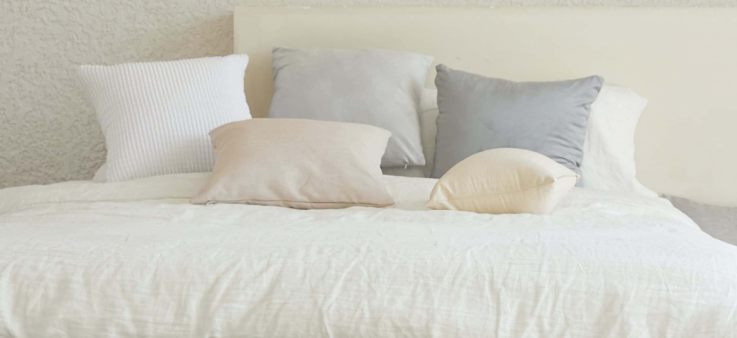 Oreiller Moelleux 74x48 Cm - Microfibre Lavable - Confort Pour Toutes Les Positions De Sommeil