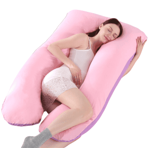 Coussin de Grossesse U 70x130cm Rose Violet
