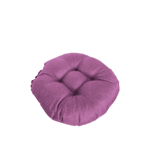 Coussin de Chaise Rond 50x50cm Violet