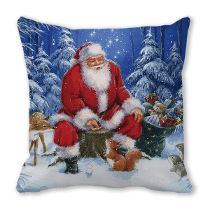 Le Coussin 45x45cm Père Noël Rosée Matinale