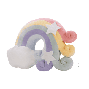 Coussin Enfant Motif Nuage Étoile Bleu Multicolore