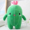 Coussin Cactus Kawaii Vert