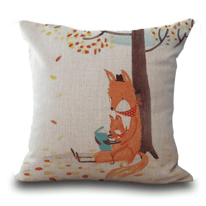 Housse de Coussin Cerf Housse Déco