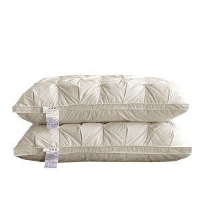 MISSMAO Oreiller 48x74 Lot de 2 pour Le Lit Coussins pour Dormir et Décoratifs Antiallergiques Anti-Acariens et Rafraichissant Rectangulaire Oreillers de Lit,Bleu,48x74cm(500g