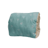 Coussin Allaitement Bras 25x23cm Triangle Vert Eau 1