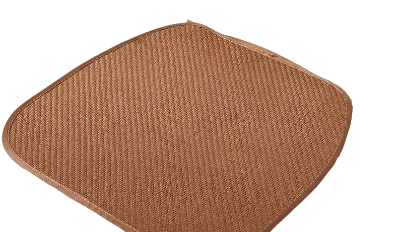 Coussin Fin Chaise Intérieur Extérieur 40x40cm Marron