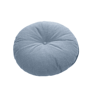 Coussin Sol Rond 45cm Bleu