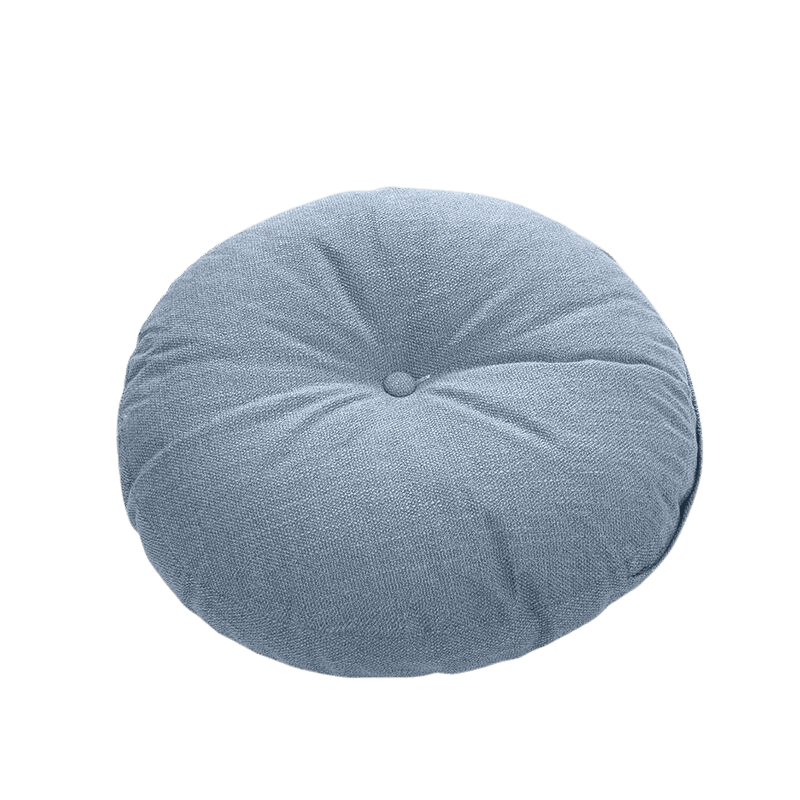Coussin Sol Rond 45cm Bleu