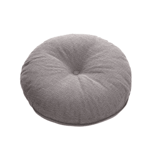 Coussin Sol Rond 45cm Gris