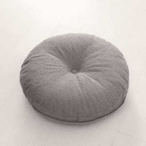 Coussin Sol Rond Gris