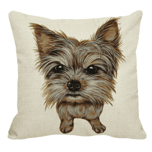 Housse Coussin Imprimé 45x45cm Yorkshire