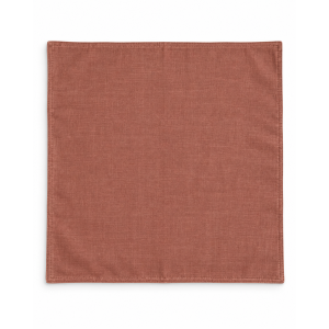 Housse pour Coussin Lin 45x45cm Terracotta