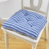 Coussin Chaise 45x45cm Bleu Chevron 1