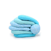 Coussin D'allaitement Ajustable 58x28cm Bleu 1