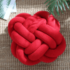 Coussin Noeud 39x30cm Rouge 1