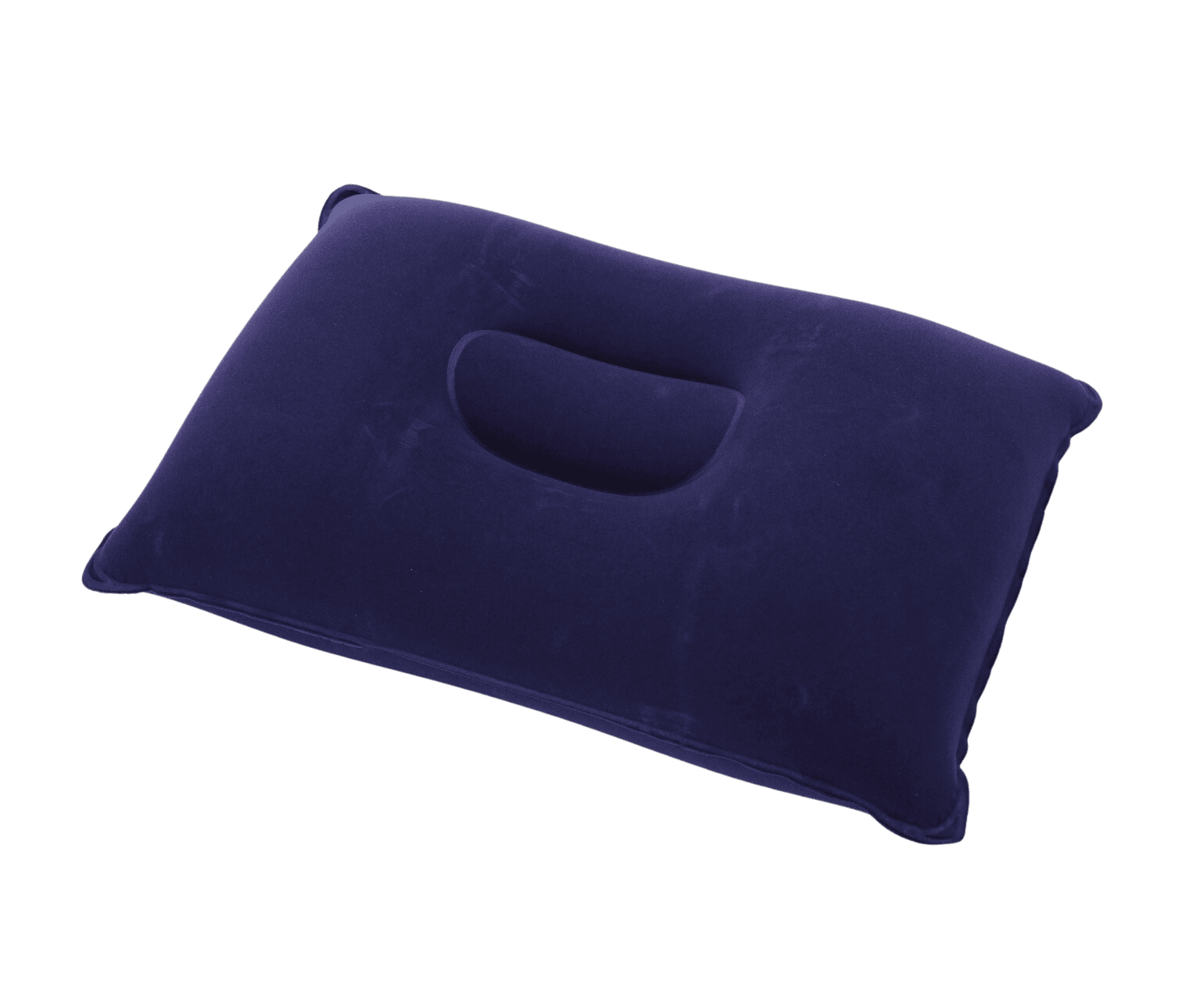 Coussin Gonflable en PVC 35x23cm Bleu Foncé