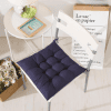 Coussin Pour Chaise 40x40cm Bleu Marine 1