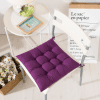 Coussin Pour Chaise 40x40cm Violet Foncé 1