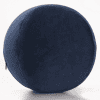 Coussin pour Jambes Mémoire Forme Rond Bleu Marine