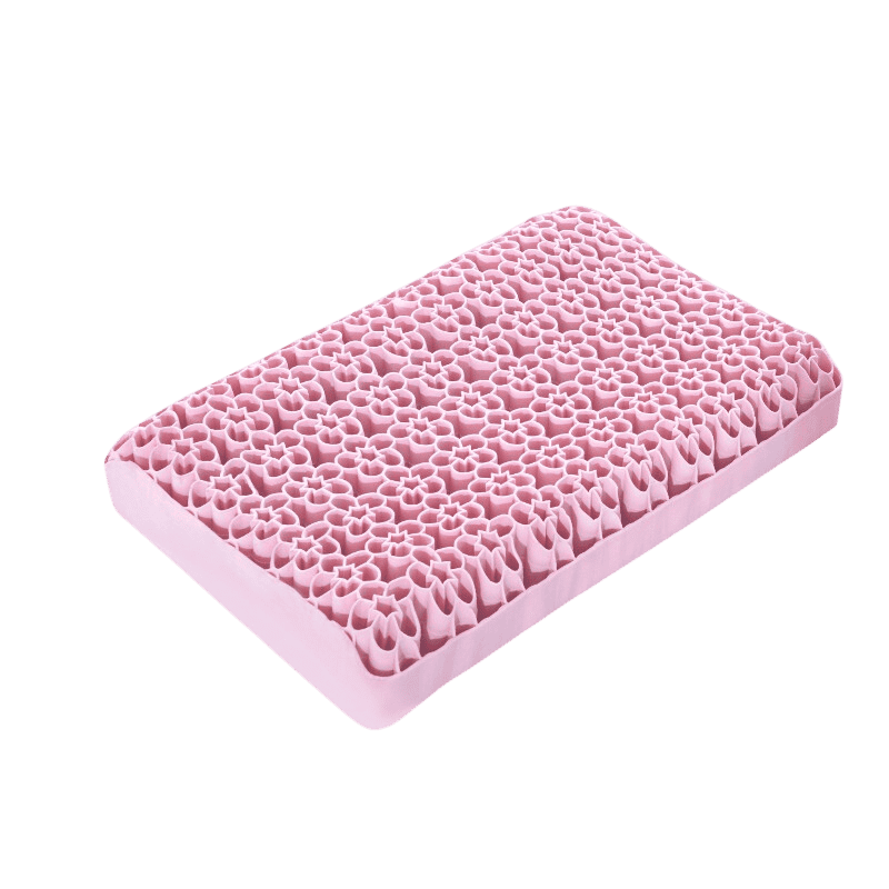 Coussin Ergonomique Alvéolaire 39x26cm Rose